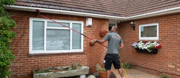 soffit and fascia cleaning in Shropshire
