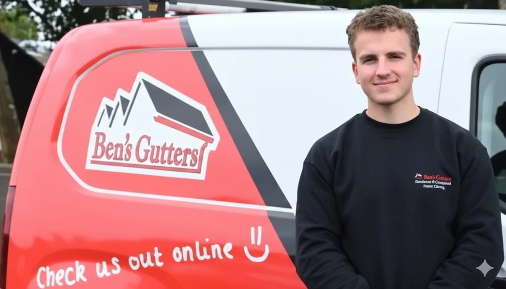 James, our gutter cleaning expert in Shropshire
